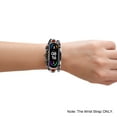 thumbnail image 2 of Correa para la muñeca Irfora Reemplazo de correa retro para Mi Band 6/6 NFC Correa de muñeca Compatible con Xiaomi Mi Band 5 Correa de cuero Reemplazo de pulsera de cuentas de cuero Irfora Correa para la muñeca, 2 of 5