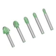 thumbnail image 4 of Round Nose Bits, Cove Box Router Bit 1/4in Shank Dia  For Carpenter For Woodworking For MDF For CNC, 4 of 8