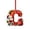 C, variant on 26 Letter Initial Christmas Ornaments for Tree Decorations Acrylic Decorative Monogram Pendants Red Hanging Alphabet Letters DIY Craft Ornaments Xmas Home Decor