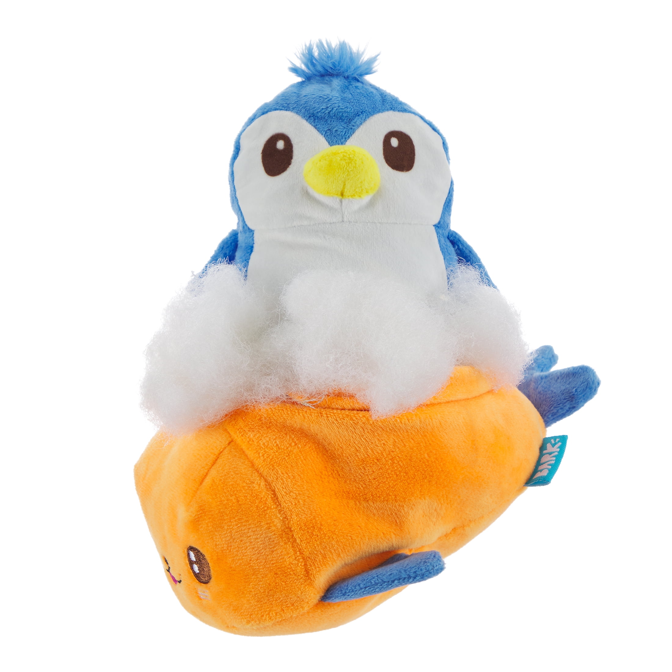 BARK Santiago Seal Dog Toy - Features a Surprise Toy Hidden Inside, Small to Medium Dogs