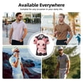 thumbnail image 5 of Wukai Chibi Axolotl Sakura Fantasy Men’s Polo Shirts Sleeve,Camisas Polo Para Hombre,True Classic Tees Men-X-Large, 5 of 6