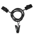 thumbnail image 6 of GYDEK 50 Pack Curtain Rings with Clips, Drapery Clips with Rings, Hangers Drapes Rings 1.26 Inch Interior Diameter, Fits up to 1 Inch Curtain Rod, Vintage Black, 6 of 11