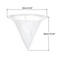 thumbnail image 2 of 400 Mesh Paint Filter Bag, 10.6" Dia Cone Shape Nylon Strainer for Filtering Paint, Gasoline, Fuel, Ink, 2 of 6