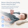 thumbnail image 5 of SleepingBaby Zipadee-Zip - Manta de transición acogedora con cremallera de poliéster y spandex - Manta espaciosa para bebé para cambiar fácilmente los pañales - Gris clásico mediano (6-12 meses), 5 of 5