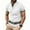 White, variant on Men's Henley Shirts Short Sleeve Casual Ribbed Knitted Summer T-Shirt Slim Fit Workout Muscle Tops