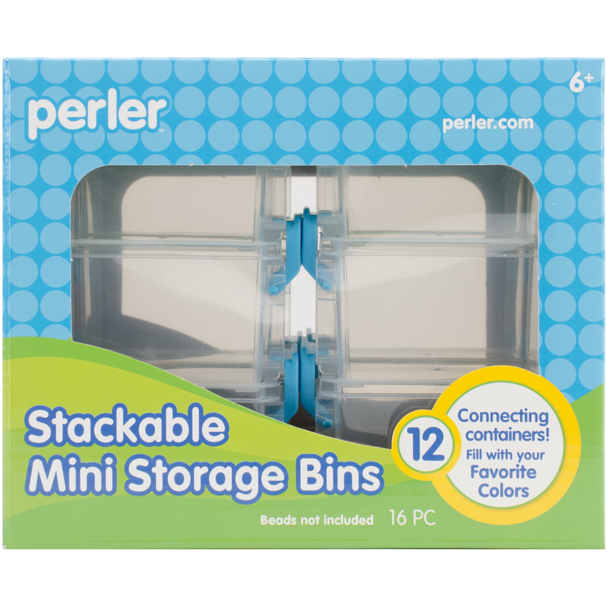  Perler Mini Rectangle Stackable Storage