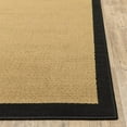 thumbnail image 3 of 7â€™x11â€™ Beige and Black Plain Indoor Outdoor Area Rug, 3 of 9