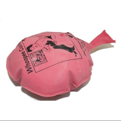 2pcs Rubber Whoopee Cushion Fart Sound Poo Bag Farting Joke Toy Red Green 