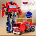 thumbnail image 1 of Transformation Car Toy One Step Deformation Robot Action Figure Model Kid Puzzle Toy Anime Robot Model Deformation Car, 1 of 5