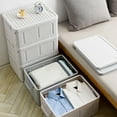 thumbnail image 2 of Cheers Home Foldable Plastic Clothes Socks Sundries Toy Storage Box Container Organizer, 2 of 7