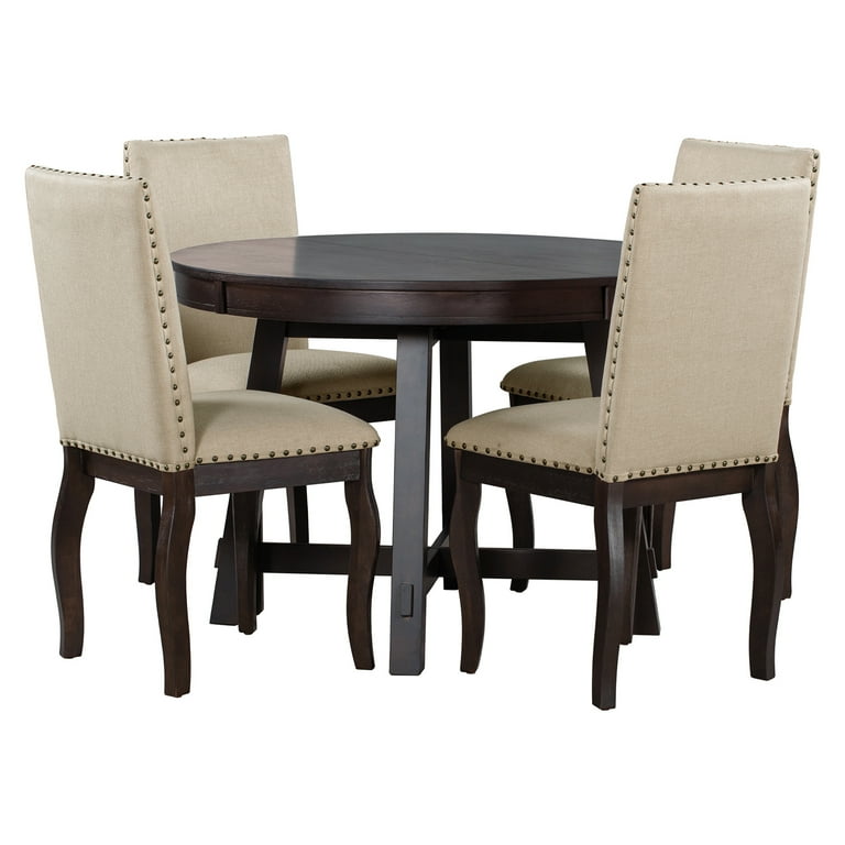 Wonderly 5 piece extendable dining set sale