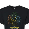 thumbnail image 3 of Pokémon - Starter Pokémon - Juniors Cropped Cotton Blend T-Shirt, 3 of 5