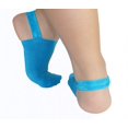 thumbnail image 3 of Halfsox-Women’s Casual No Show Half Socks for Sling-back shoes Medium/Large Blue 1 Pair, 3 of 3