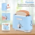 thumbnail image 4 of Juego de juguetes Pretend Play para electrodomésticos de cocina Ehome con cafetera, batidora y tostadora para niños mayores de 3 años, 4 of 7