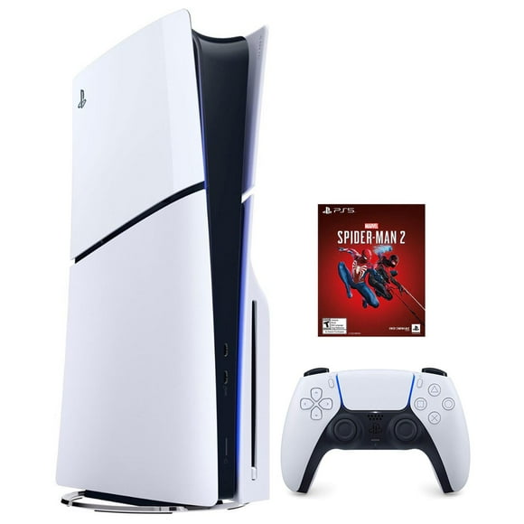 Consola PS5 SLIM PlayStation 5 DVD 1TB Bundle Marvel’s Spider-Man 2 Internacional