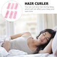 thumbnail image 4 of Miangastore 6 Pcs Rouleau à Cheveux en Molleton Corail pour Femmes, Rouleau pour Dormir, Outil de Coiffage, 4 of 8