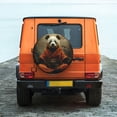 thumbnail image 6 of Rateoe Jungle Meditating Panda Pattern Tire Cover Wheel Protectors Weatherproof Wheel Covers Universal Fit for Trailer Rv SUV Truck Camper Travel Trailers Accessories-15 inch, 6 of 6