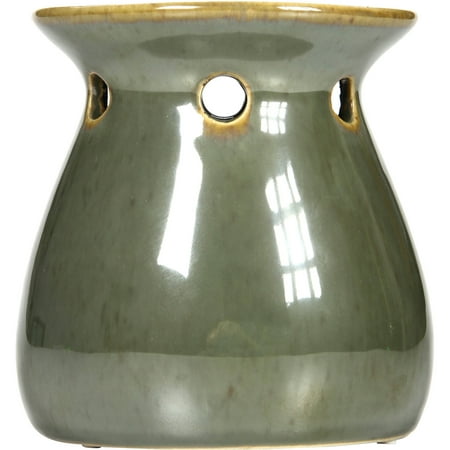 - Elegant Expressions by Hosley Ceramic Oil Warmer, Green