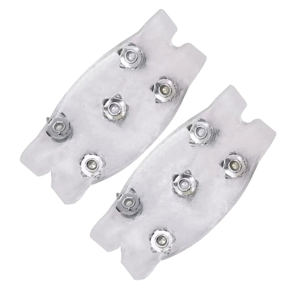 5-Point Traction Cleats, Unisex Outdoor Hiking Ice Grips, Anti-Slip Shoe Spikes for Snow Ice and Trail Safety