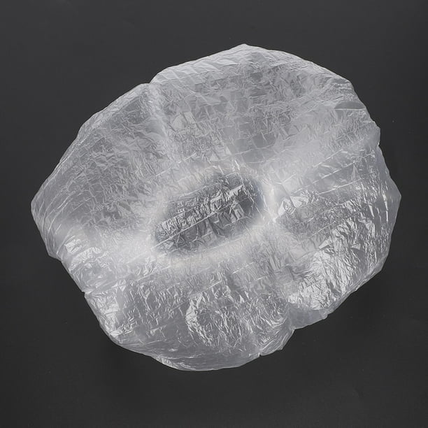 Gorros de Ducha Desechables ANGGREK 100 Piezas Transparente Impermeable