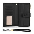 thumbnail image 5 of SENDEFN Wallets for Women Genuine Leather Credit Card Holder with RFID Blocking Large Capacity Wristlet, 5 of 8