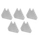 thumbnail image 5 of Placa De Unión En Forma De L, Aleación De Aluminio Placa De Unión De 90 Grados Soporte De ángulo De Esquina Resistente Al Desgaste Alta Resistencia 5 Piezas Durable Para Perfil ZAQW 90 Degree Flat Bracket, 5 of 8
