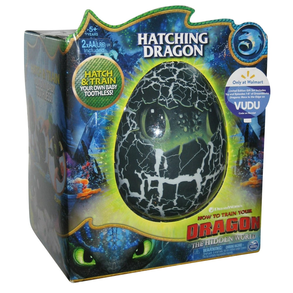 Hatchimals How To Train Your Dragon Hatching Egg & Interactive Toothless Toy - Walmart.com