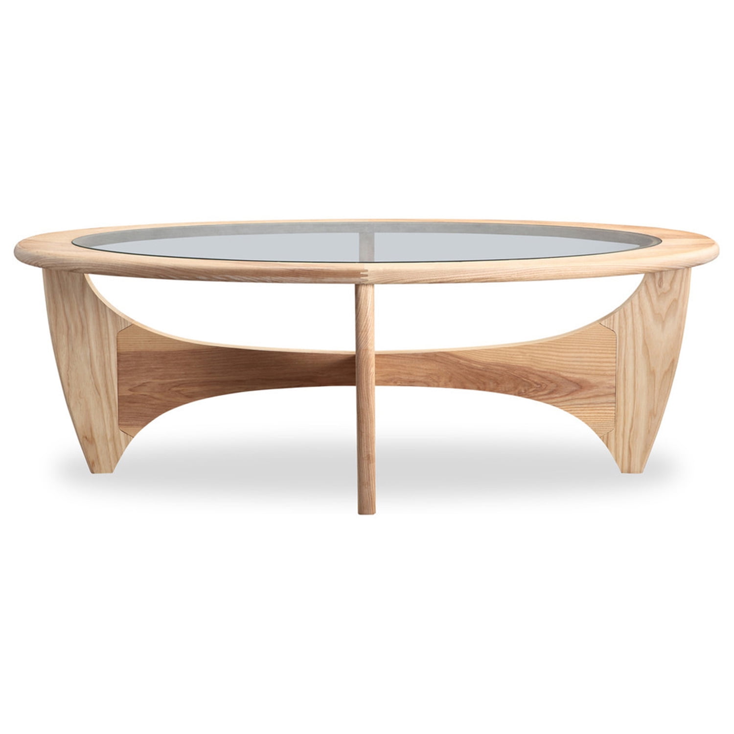 Kardiel Midcentury Modern GPlan Plywood Coffee Table, Ash