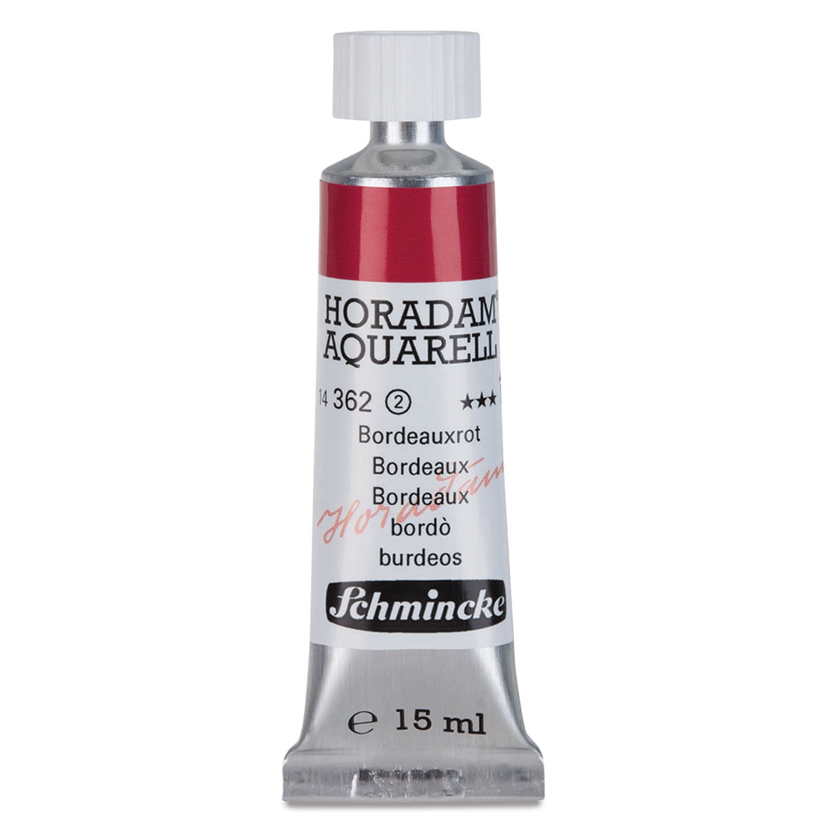 Schmincke Horadam Aquarell Artist Watercolor - Bordeaux, 15 ml tube