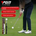 thumbnail image 3 of Golf Retractable Swing Practice Stick Indoor Golf Sound Assistant Practitioner HGB022 black, 3 of 6