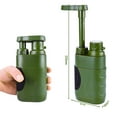 thumbnail image 4 of Portable Water Filter Pump Drinking Water Filtering Survival Tool for Traveling Sport Camping, 4 of 8