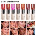 thumbnail image 1 of RKSTN Colorful Blusher Beauty & Personal Care Two Color Blush Sandwich Blush Sticklips and Cheeksnatural Makeup Holding Highlighting Gradual Rouge Blush Balm, 1 of 9