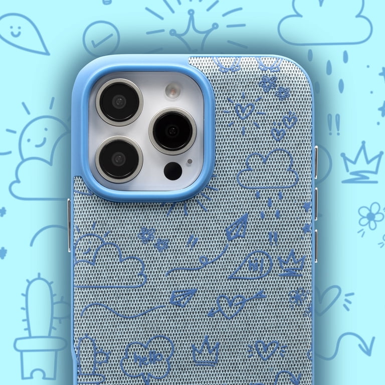 ZAGG London Snap Case for iPhone 16 Pro Max Glow in the Dark Maze
