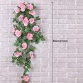 thumbnail image 2 of 2 piezas de guirnalda de rosas artificiales decorativas de 37,4 pulgadas, 2 of 4