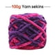 thumbnail image 3 of Advancent Hilo de tejer de 100g, bufandas de hilo para tejer a mano, gorro, gorro, hilos de ganchillo tejidos a mano, accesorio de costura para Artesanía No.21 Advancent HA009091-21, 3 of 5