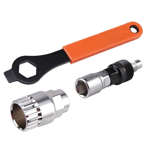 CENL Square Taper Crankset Bicycle Crank Remover and Bottom Bracket Removal Tool Kit Designed for 20 Tooth Center Shaft