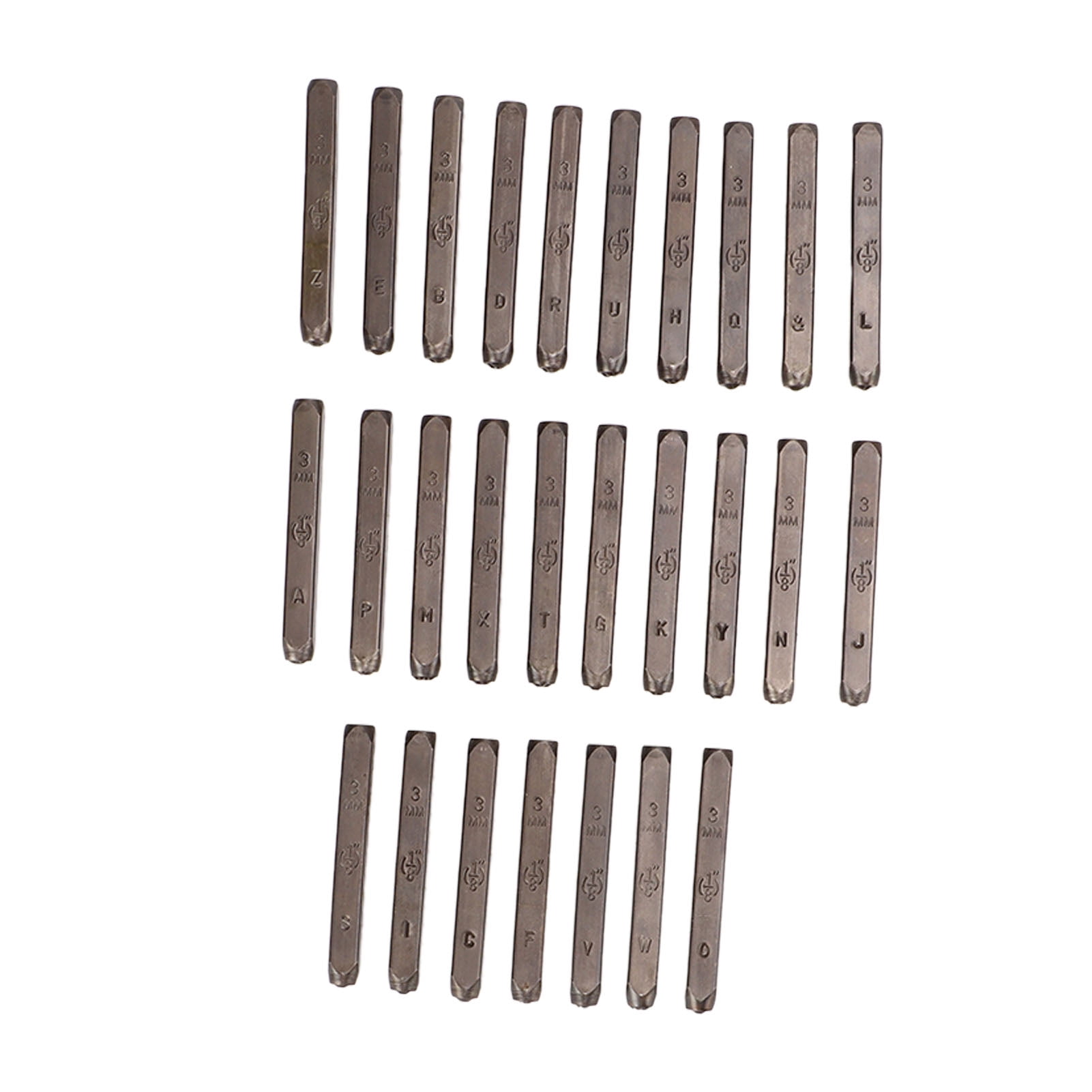 Letter Punch, 27pcs Metal Letter Set With Storage Box Strong Impact High  Carbon Steel Letter Punch Set For Metal Jewelry Leather Wood 