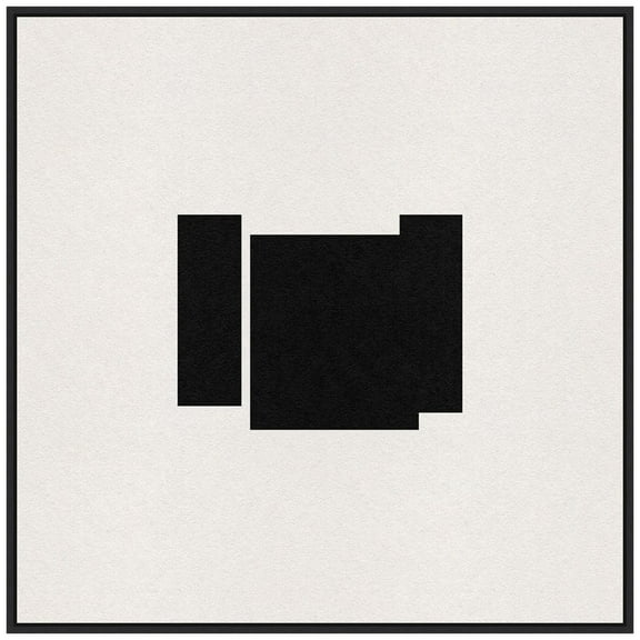 Amanti Art Polymath Blocks I Framed Canvas Wall Art Print