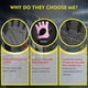 thumbnail image 4 of Guantes de levantamiento de pesas transpirables sin dedos para gimnasio, 4 of 6