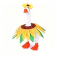 thumbnail image 2 of Cififendec 4th of July Cute Goose Outfit, 7", Patriotic Red Blue and White Star-Stripe Independence Day Costume for Indoor/Outdoor Small Goose Sculpture Decoration, 2 of 5