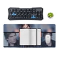 thumbnail image 4 of Ian Joseph Somerhalder Mouse Pad Extended Gaming No-sliped Large Desk Mat Stitched Edge Keyboard Mat Mousepad, 4 of 7
