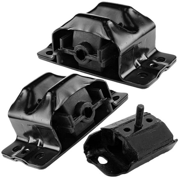 4M Auto Parts. Front Left, Front Right Engine Mounts & Rear Transmission Mount 3PCS Set. Part Numbers: 2672, 2292, 2292