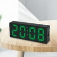 thumbnail image 3 of Despertador Digital Baoblaze Ajuste de brillo velocidades negro y verde, 3 of 8