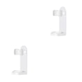 thumbnail image 2 of bedienty 2 Pcs Support Mural Universel pour Brosse à Dents Électrique Anti-Taches Réglable Blanc normal 1pcs 2Ensemble, 2 of 6