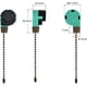 thumbnail image 5 of Interruptor para ventilador de techo, control de 3 velocidades compatible con Hunter, control de velocidad de electrodomésticos, verde bronce, juego de 2, aprobado por UL, certificado por CSA, fácil, 5 of 6