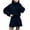 #523-Navy, variant on AUNVITO Women's Knitted Dress Set Long Sleeve High Neck Fall Winter Casual Loose Fit Sweater Dress and Top Combo Warm Comfortable Outfit