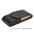 thumbnail image 5 of Estuche de viaje para navajas de afeitar de doble cara, hecho en cuero sintético, color negro, compacto y ligero, ideal para mantener tu afeitadora segura y organizada., 5 of 5