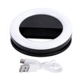 thumbnail image 1 of 1 Set Mobile Phone Light Round Live Beauty Lights 3 Modes Selfie Ring Light, 1 of 6
