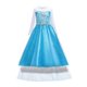 thumbnail image 3 of Disfraz de princesa Disney para niña, vestido de sirena, Ariel, Frozen, Elsa, Anna, Halloween, Blancanieves, Bella, ropa de Cosplay, 3 of 5