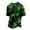A004-Green, variant on Mens Halloween Shirt Pumpkin Ghost Funny Graphic Print Halloween T Shirts Plus Size Short Sleeve Halloween Blouse Tops